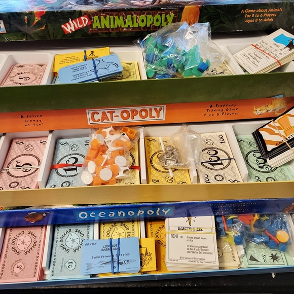 Animal-, Cat-& Oceanopoly - Picture 2 of 2
